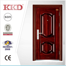 New Paint Stainless Steel Convex Door KKD-201 Steel Carved Door Shiny Paint